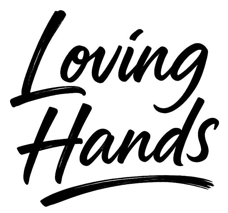 LovingHand Schriftzug
